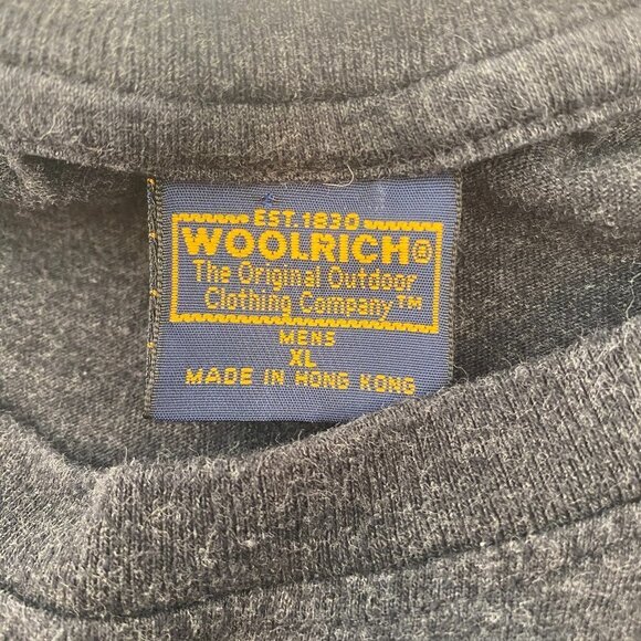 Men's Woolrich Long Sleeve Pullover Shirt - Size XL - Picture 3 of 4